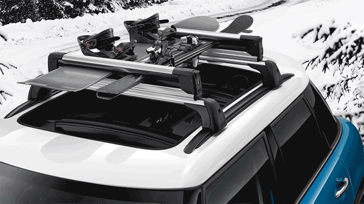 mini dodaci - MINI krovni nosač - nosač za skije i snowboard