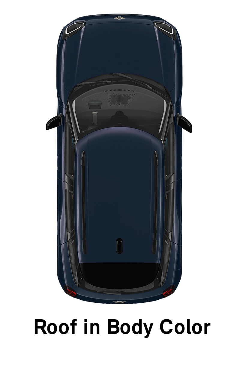 MINI krov: Krov i kućišta retrovizora u boji karoserije