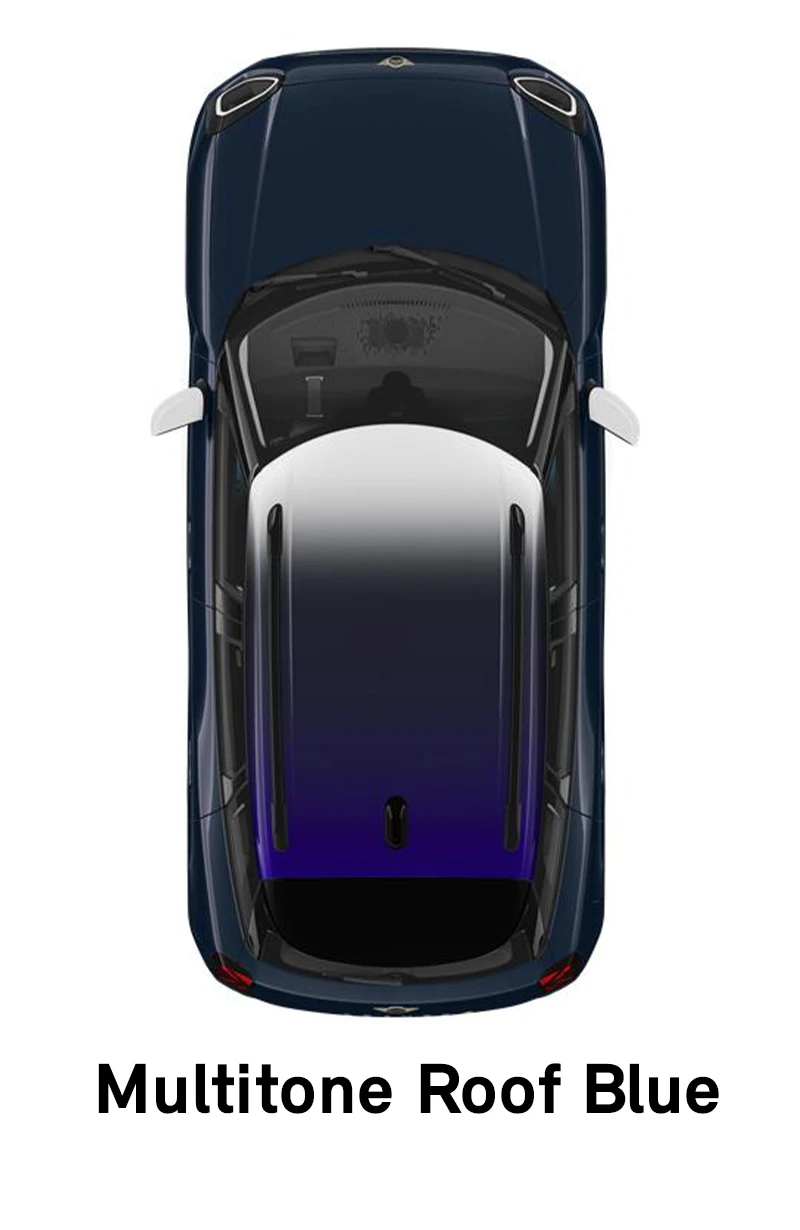 MINI krov: Višebojni krov Blue boje