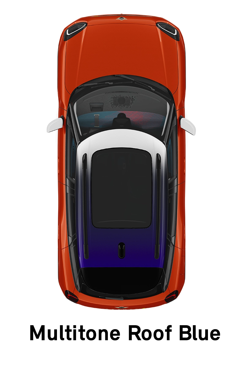 MINI Krov: Višebojni krov u Blue boji