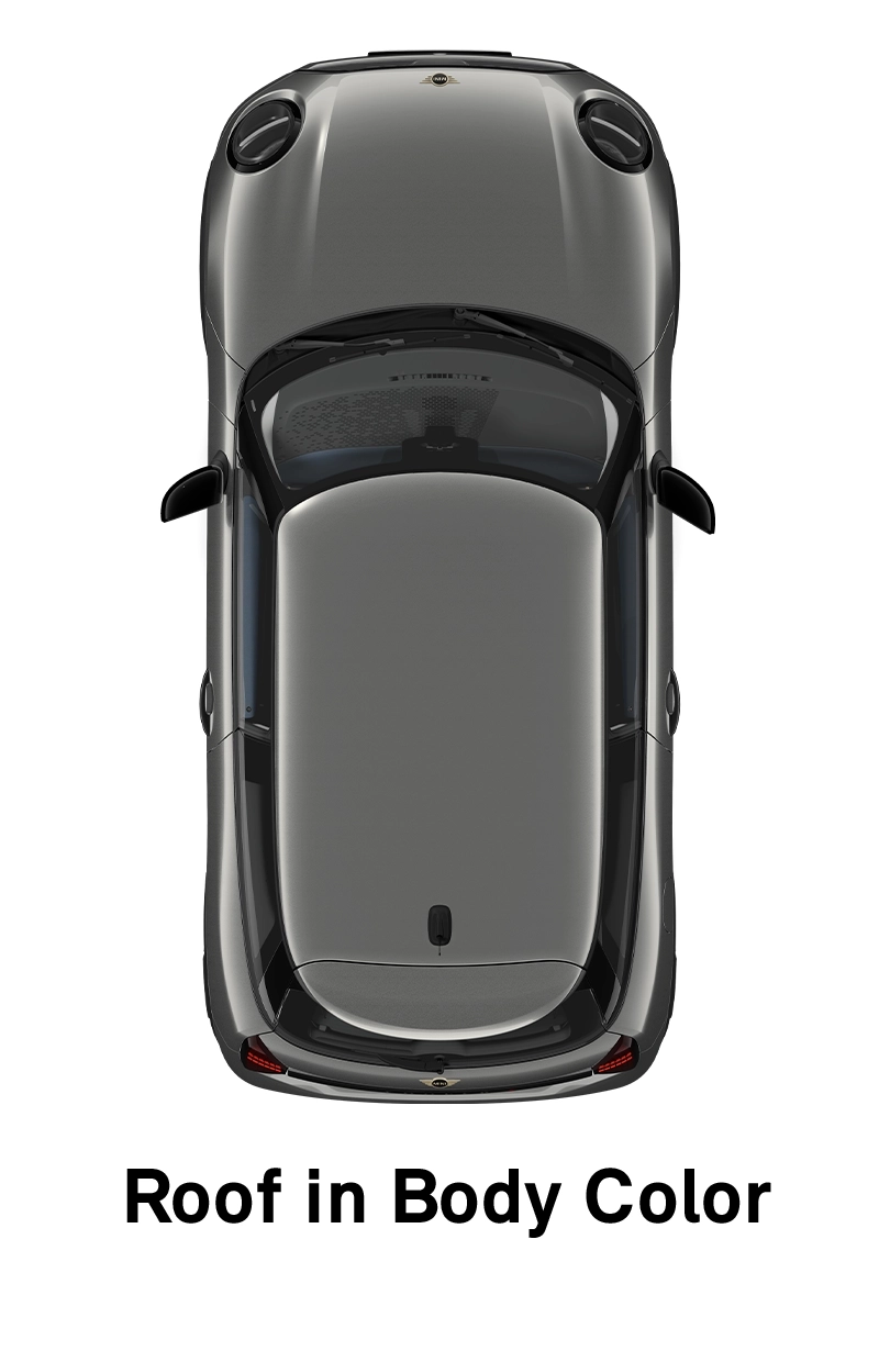 MINI Krov: Krov i kućišta retrovizora u boji karoserije