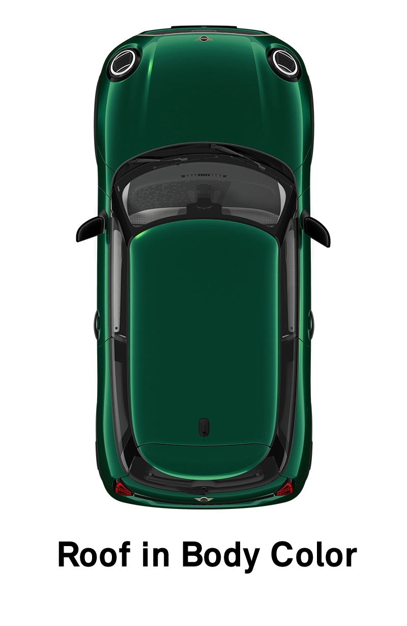 MINI krov: Krov i kućišta retrovizora u boji karoserije