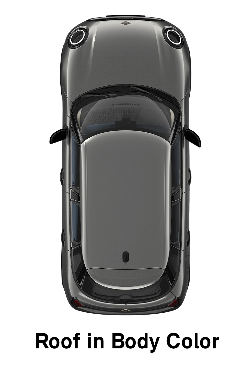 MINI Krov: Krov i kućišta retrovizora u boji karoserije