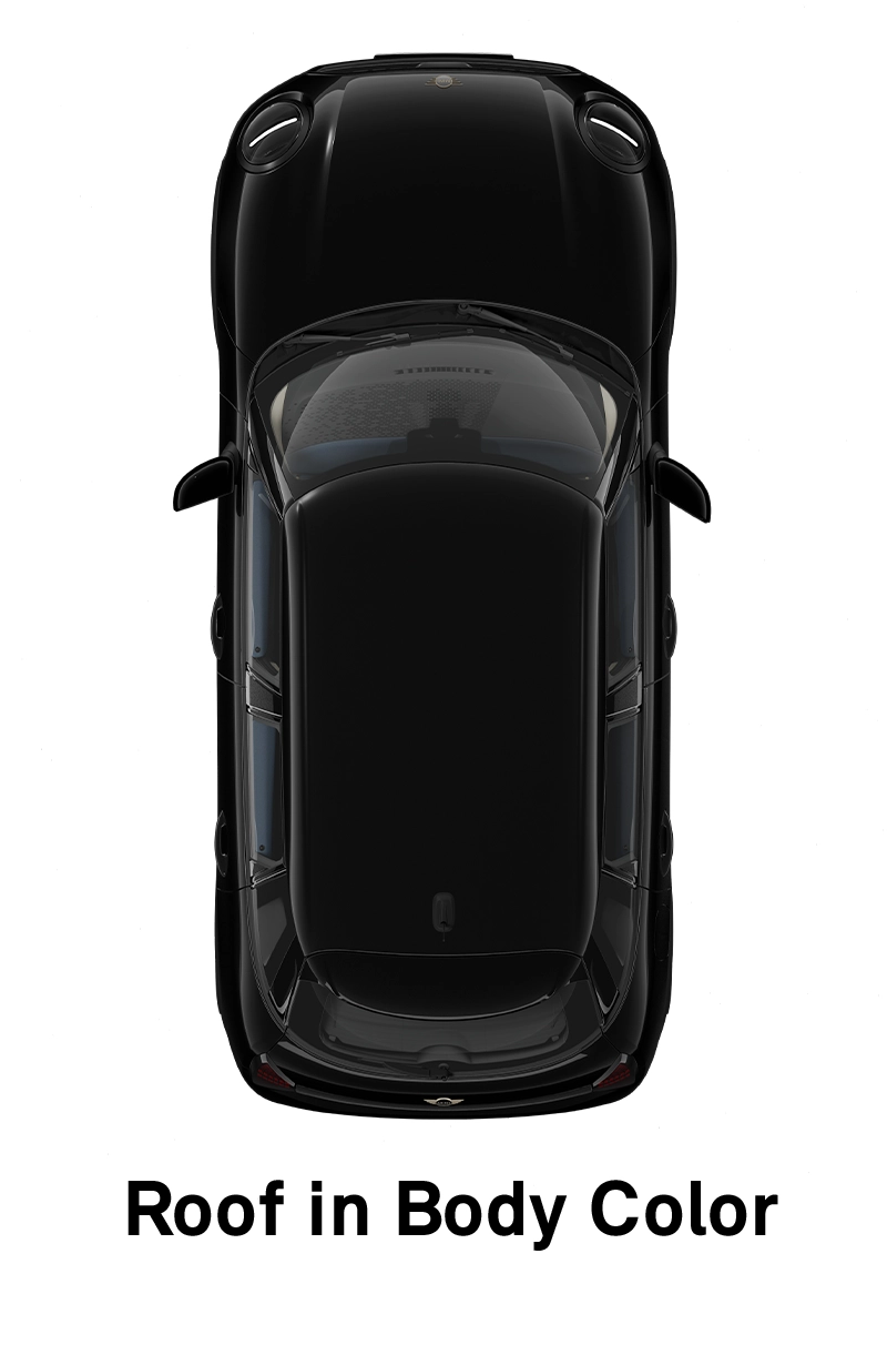 MINI Krov: Krov i kućišta retrovizora u boji karoserije