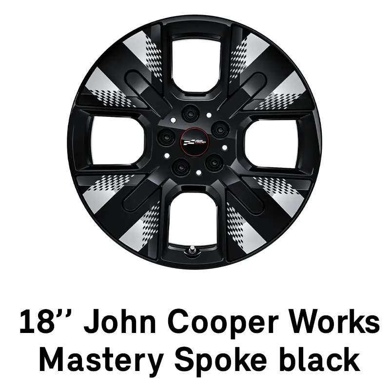 MINI Naplatak: 18-inčni JCW Mastery Spoke Black