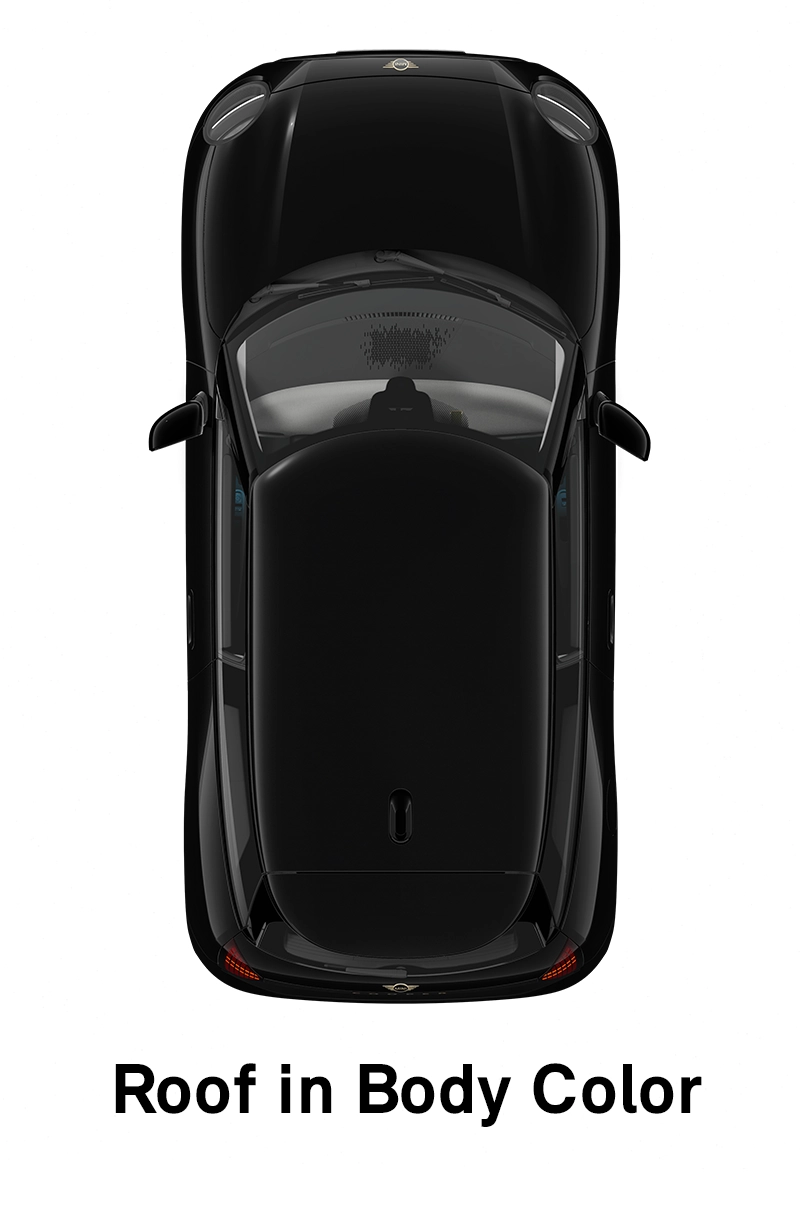 MINI krov: Krov i kućišta retrovizora u boji karoserije