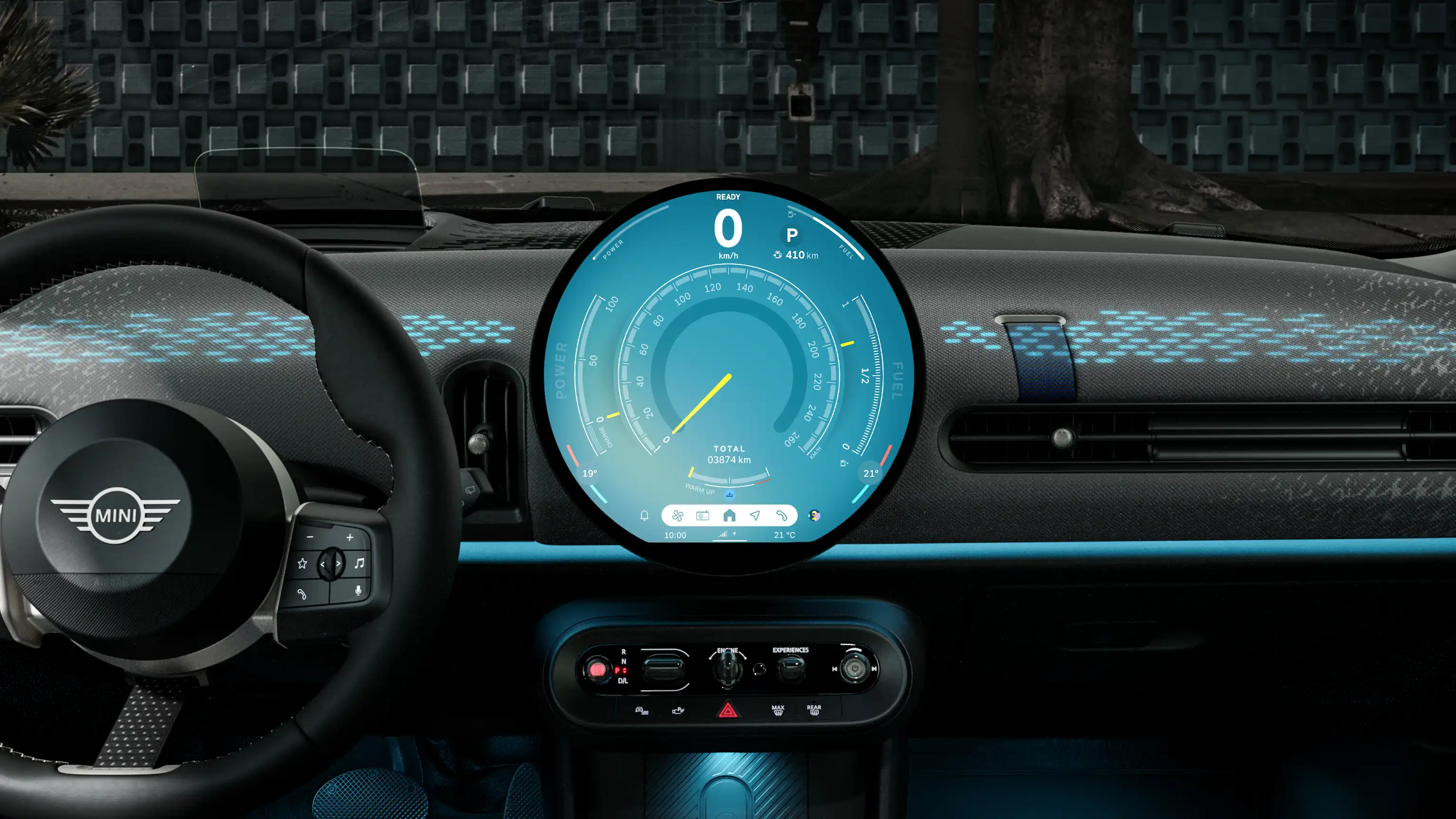 MINI Cooper Convertible - digital experience - core mode