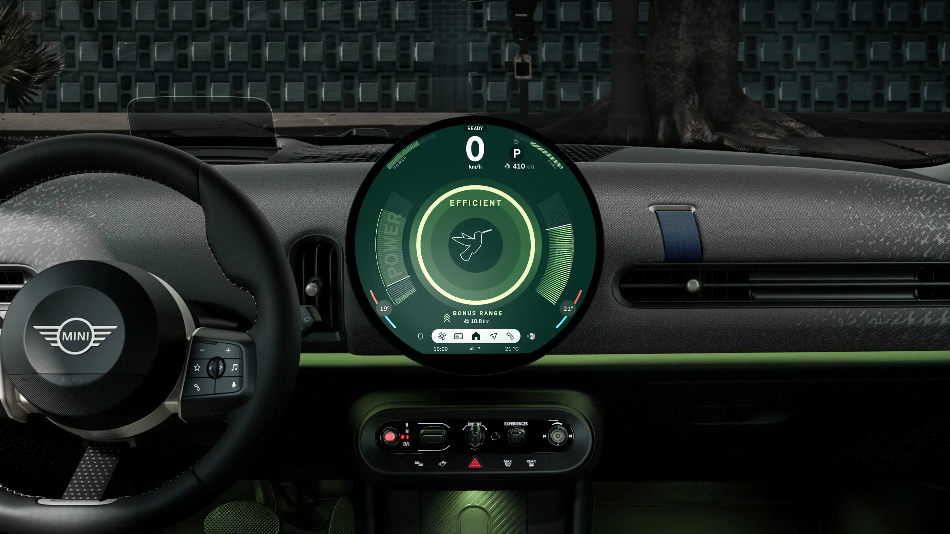 MINI Cooper Convertible - digital experience - efficiency mode
