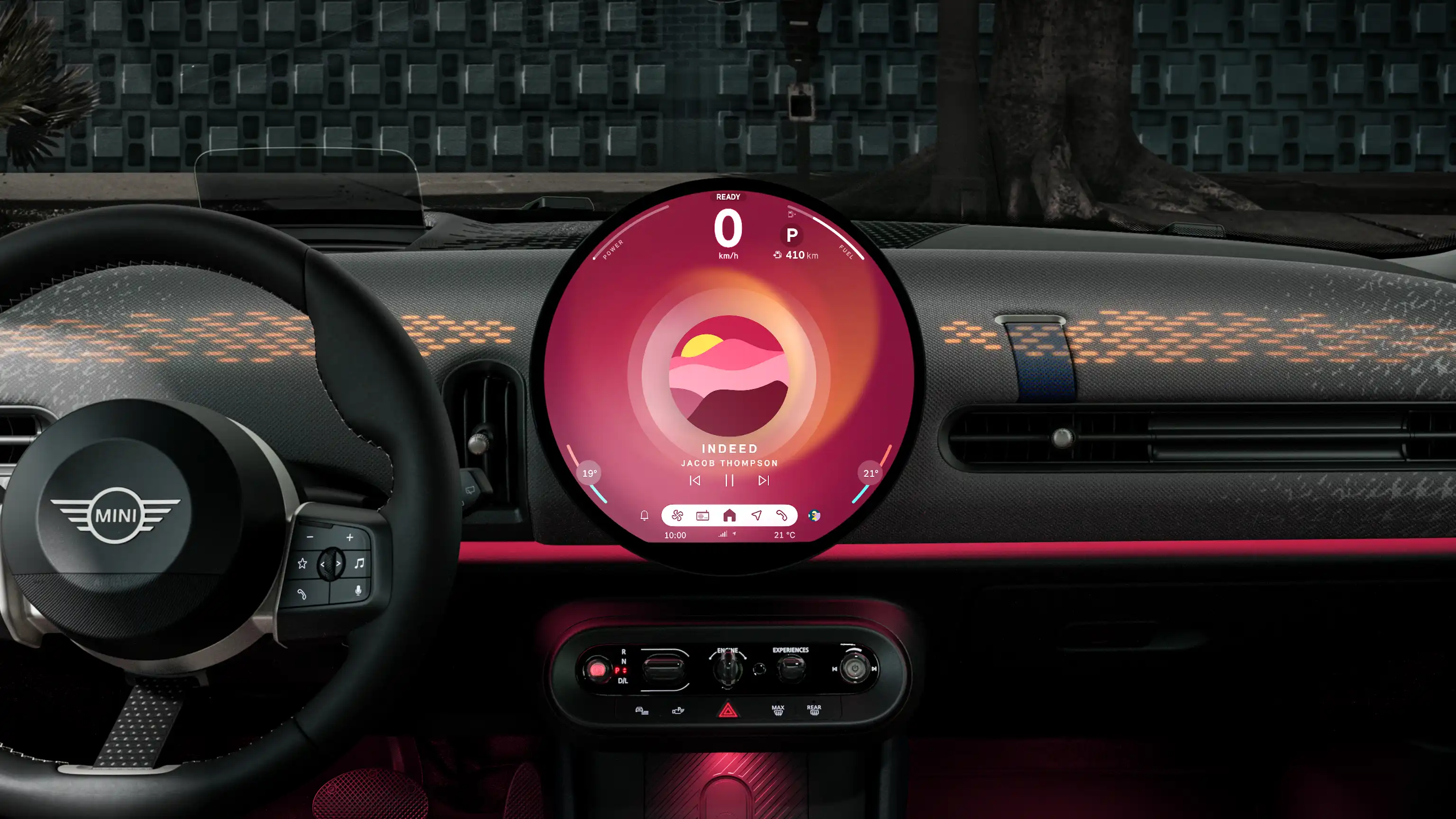 MINI Cooper Convertible - digital experience - vivid mode