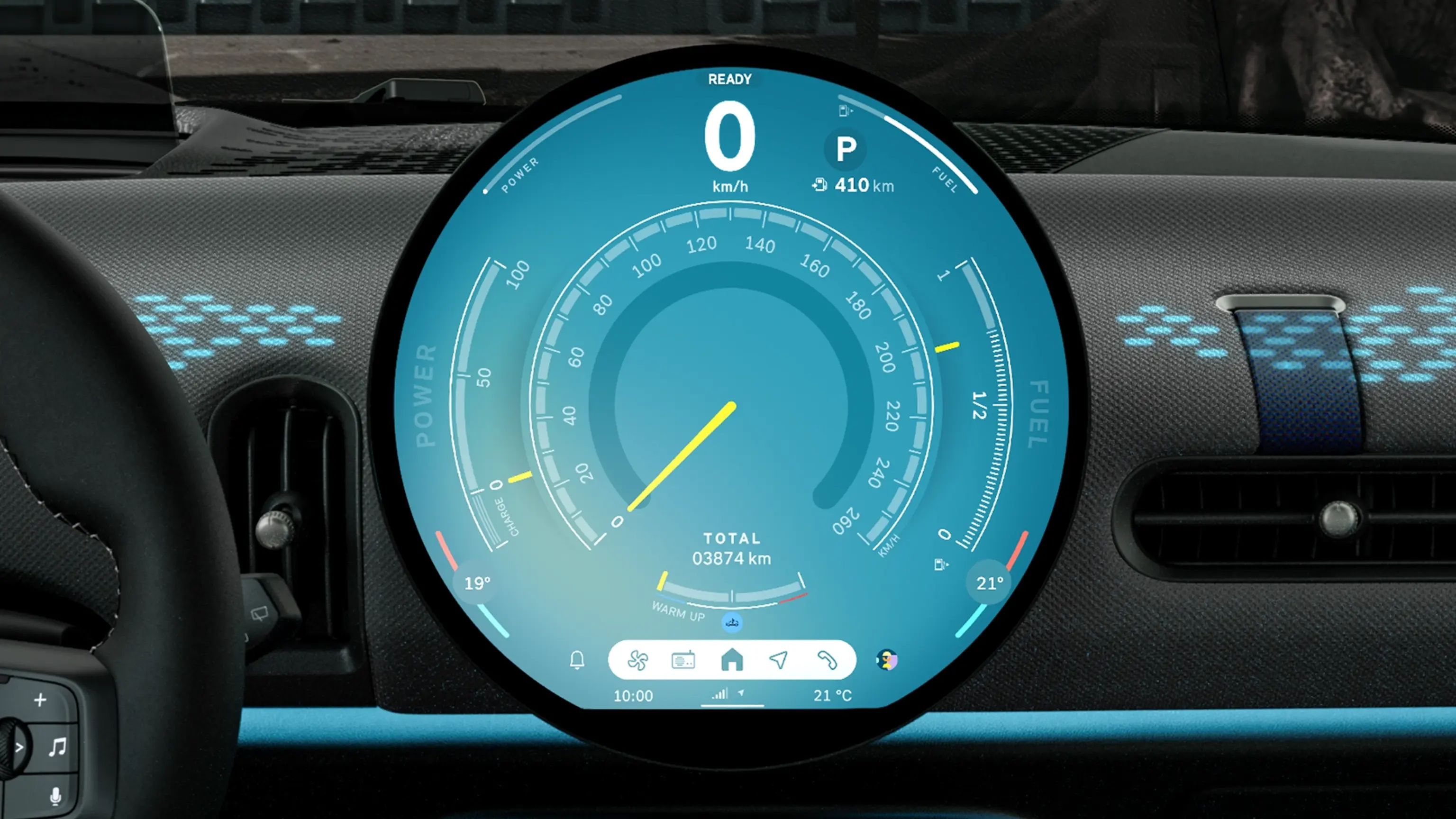 MINI Cooper Convertible – iskustvo u vožnji – galerija načina vožnje – osnovni način