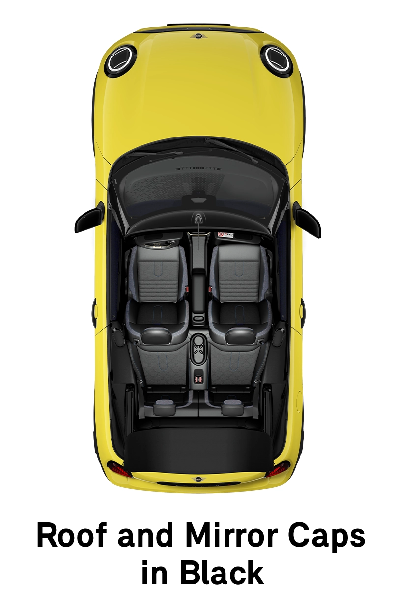 MINI Krov: Krov i kućišta retrovizora u Black boji