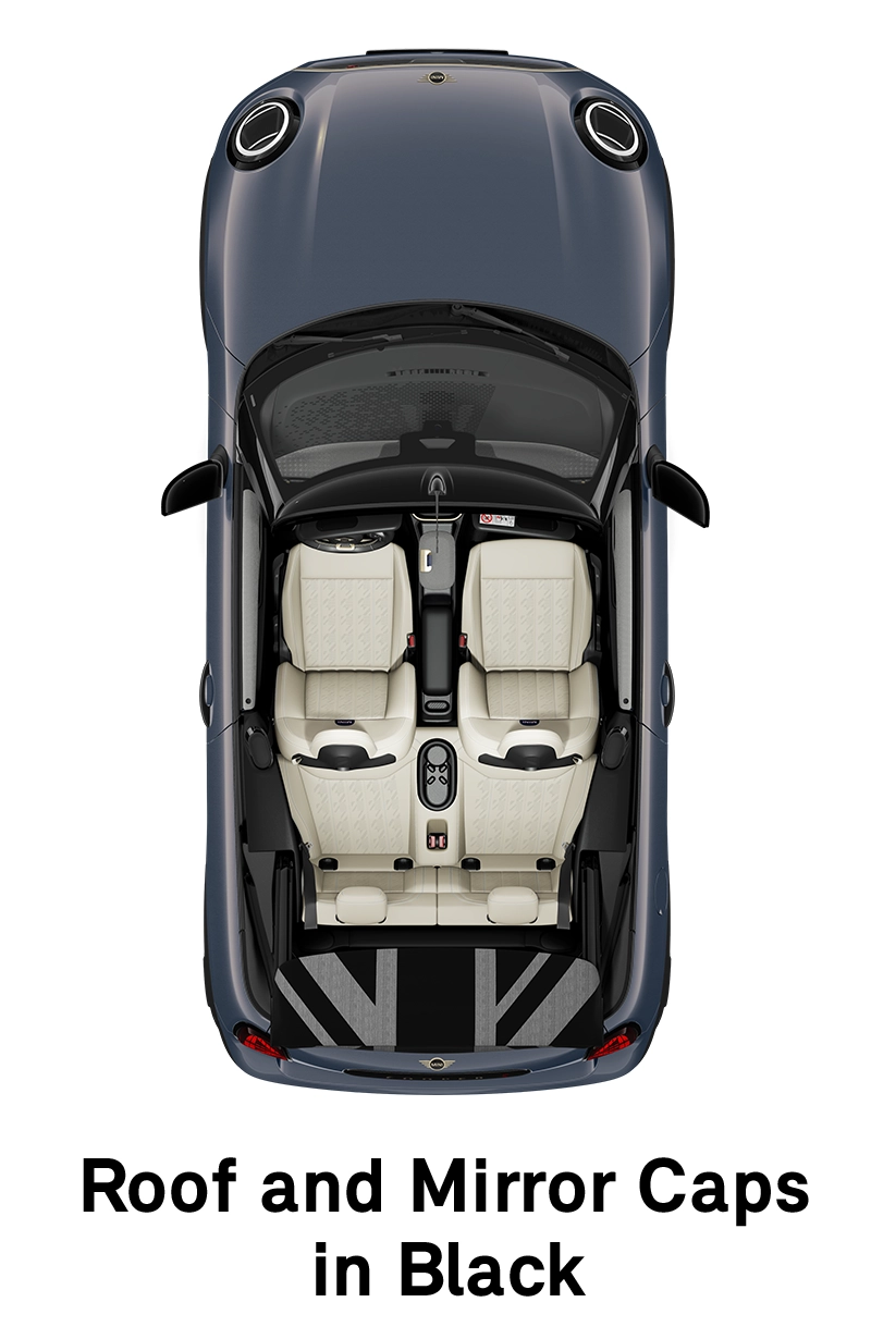 MINI Krov: Krov i kućišta retrovizora u Black boji