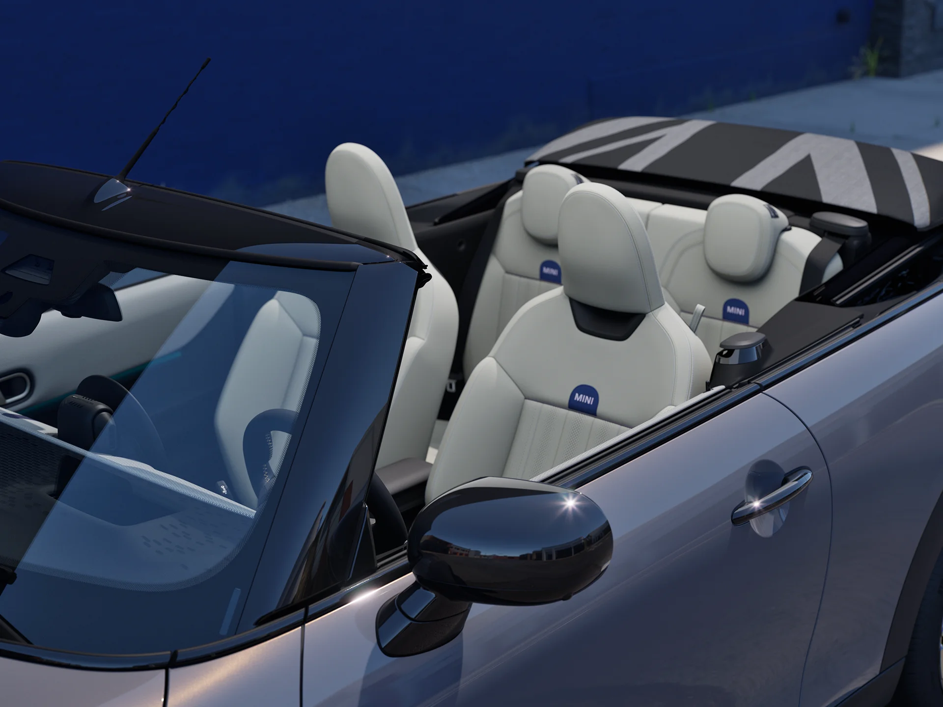 MINI Cooper Convertible – interijer – sjedala – presvlake