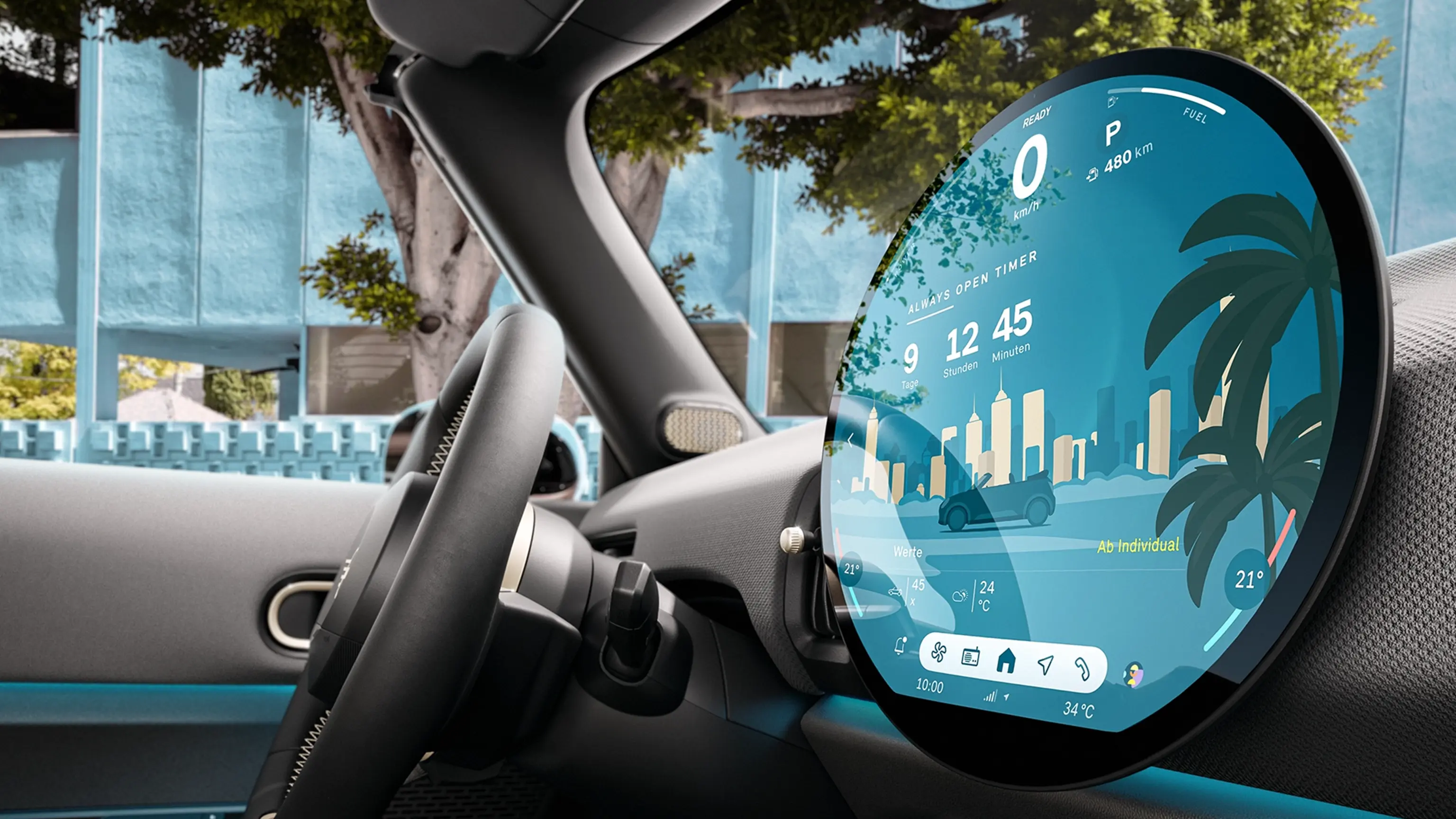 MINI Cooper Convertible – interijer – galerija načina rada - volan