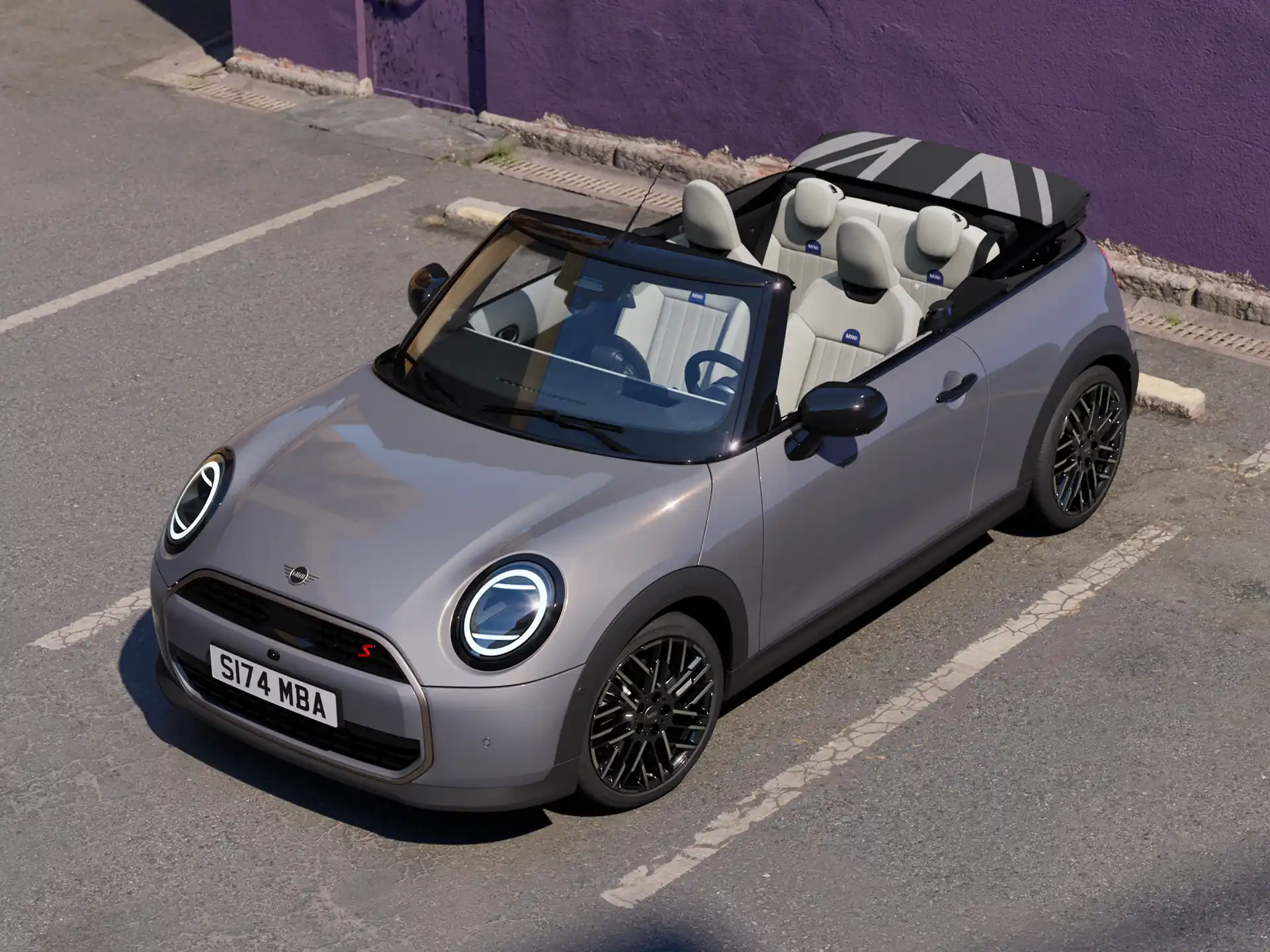 MINI Cooper Convertible - interijer - sjedala