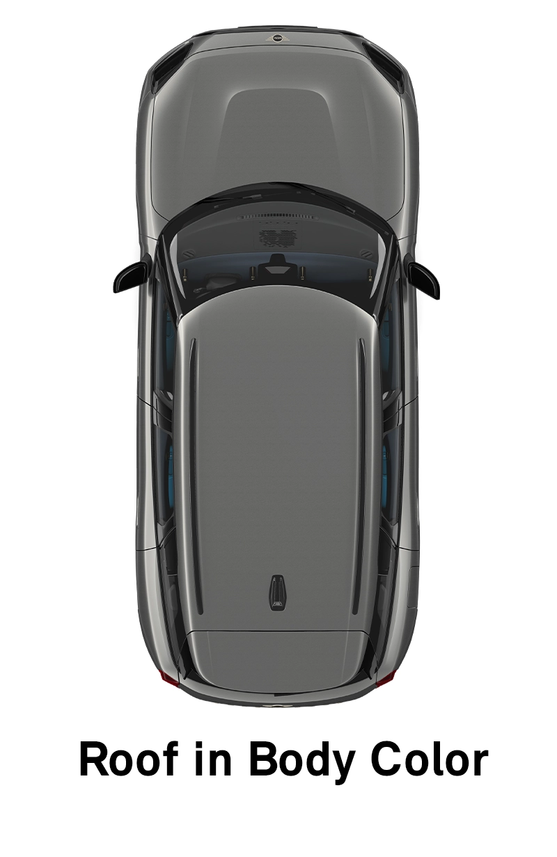 MINI Krov: Krov i kućišta retrovizora u boji karoserije