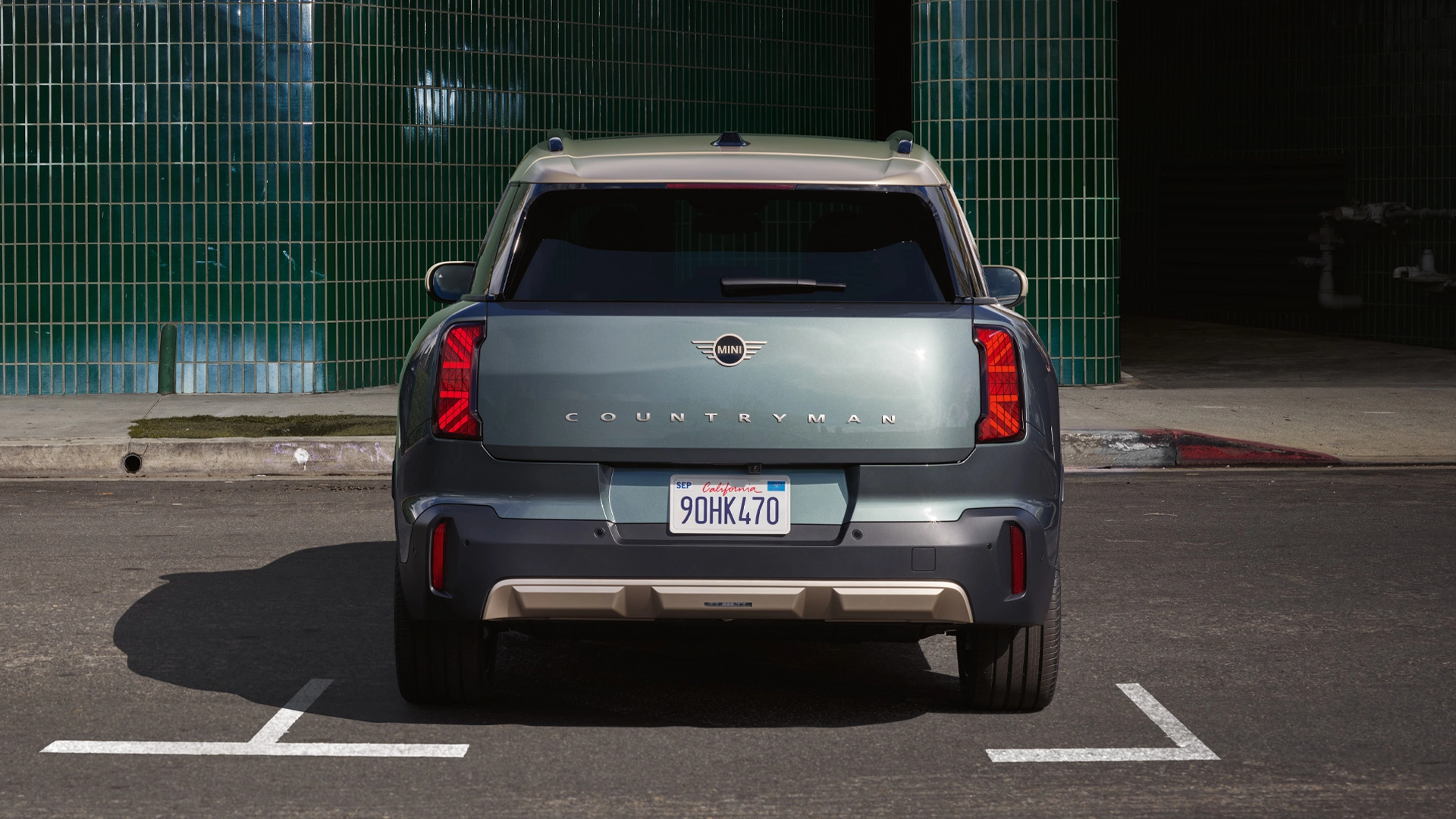 MINI Countryman - pogled straga