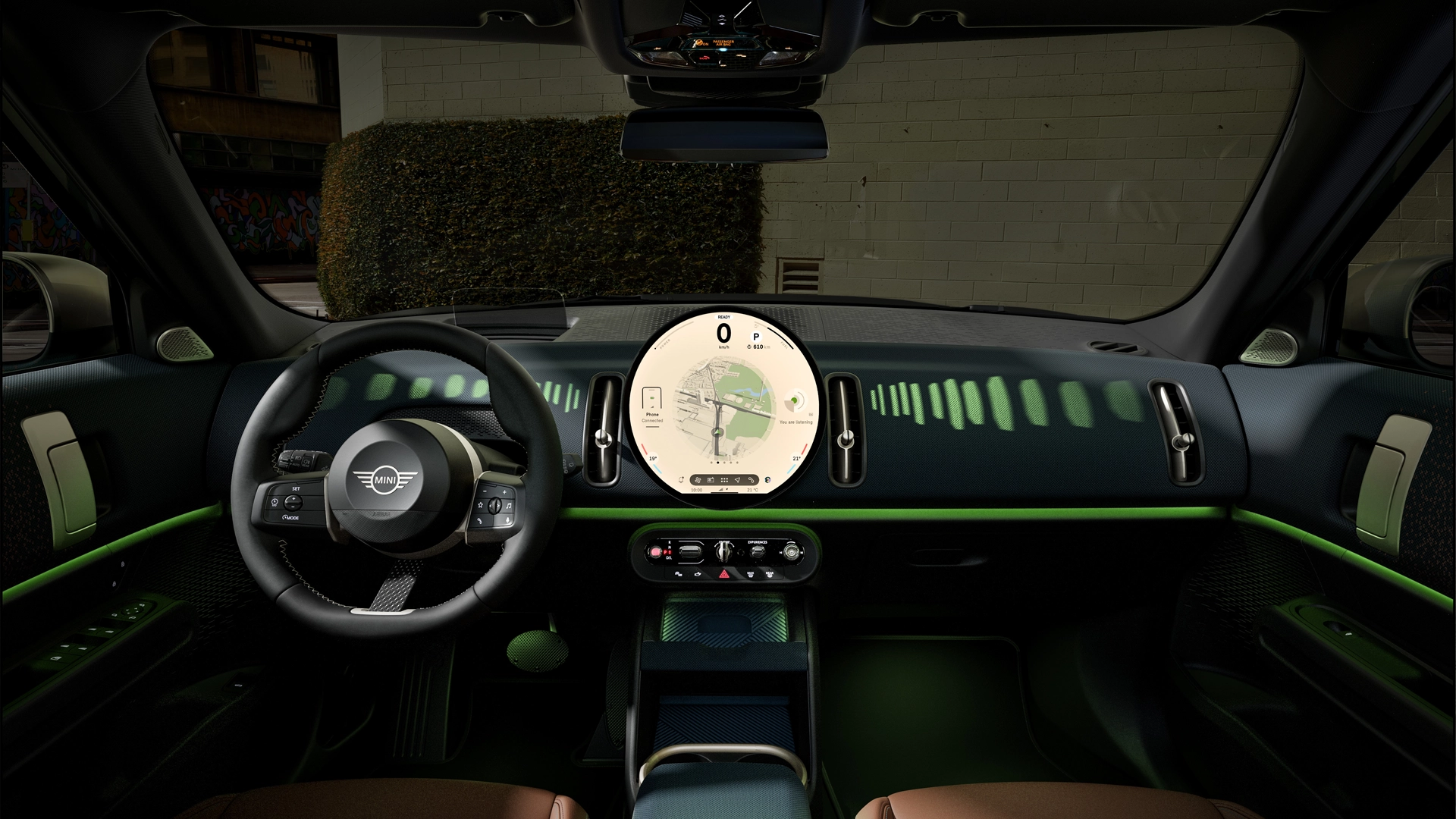 MINI Countryman - upravljačka ploča - trail mode