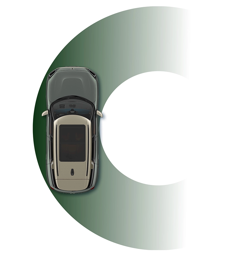 MINI Countryman - krug okretanja
