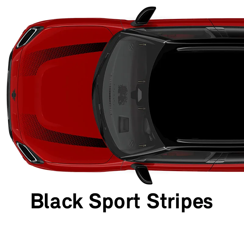  MINI - oprema - jcw stil crne sportske pruge