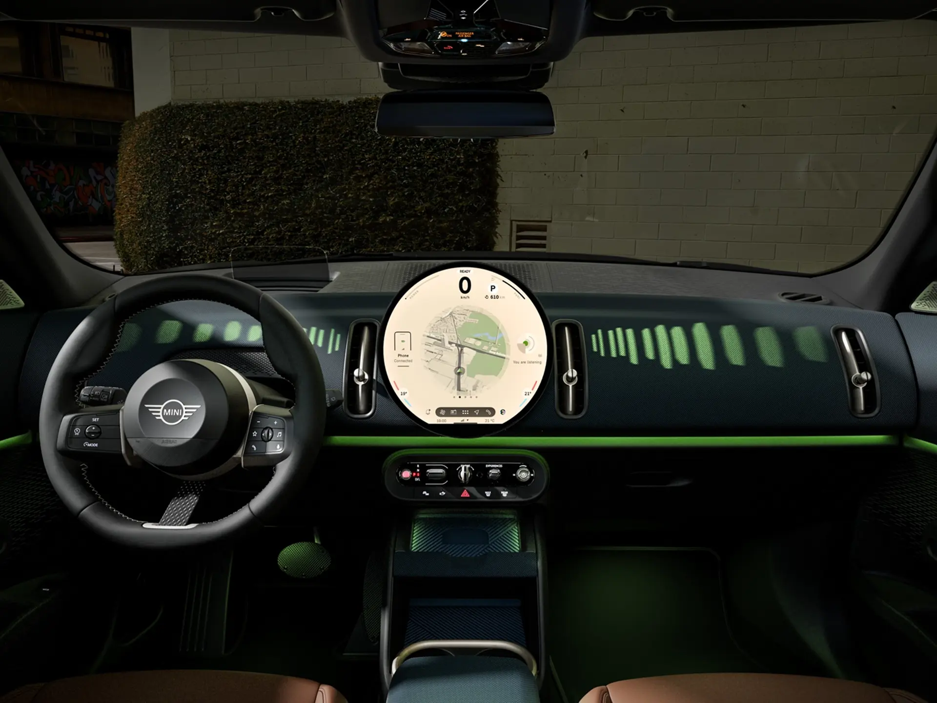 MINI Countryman - interijer - oled načini