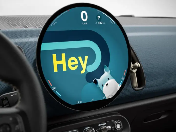 MINI Countryman - oled zaslon sa spikeom