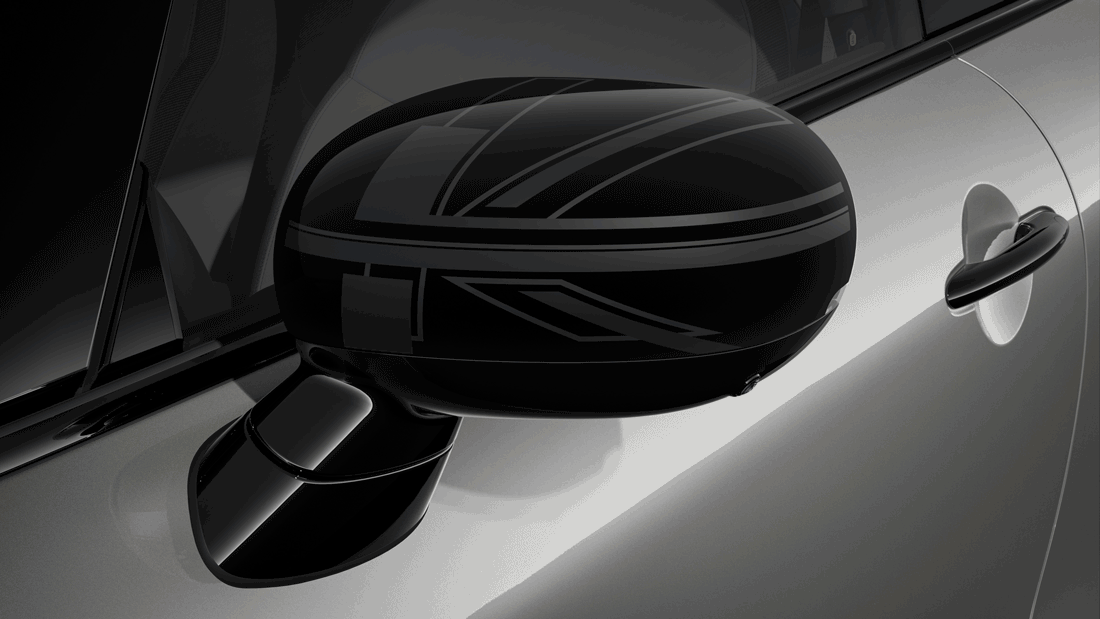 MINI kućišta vanjskih retrovizora u različitim varijantama.