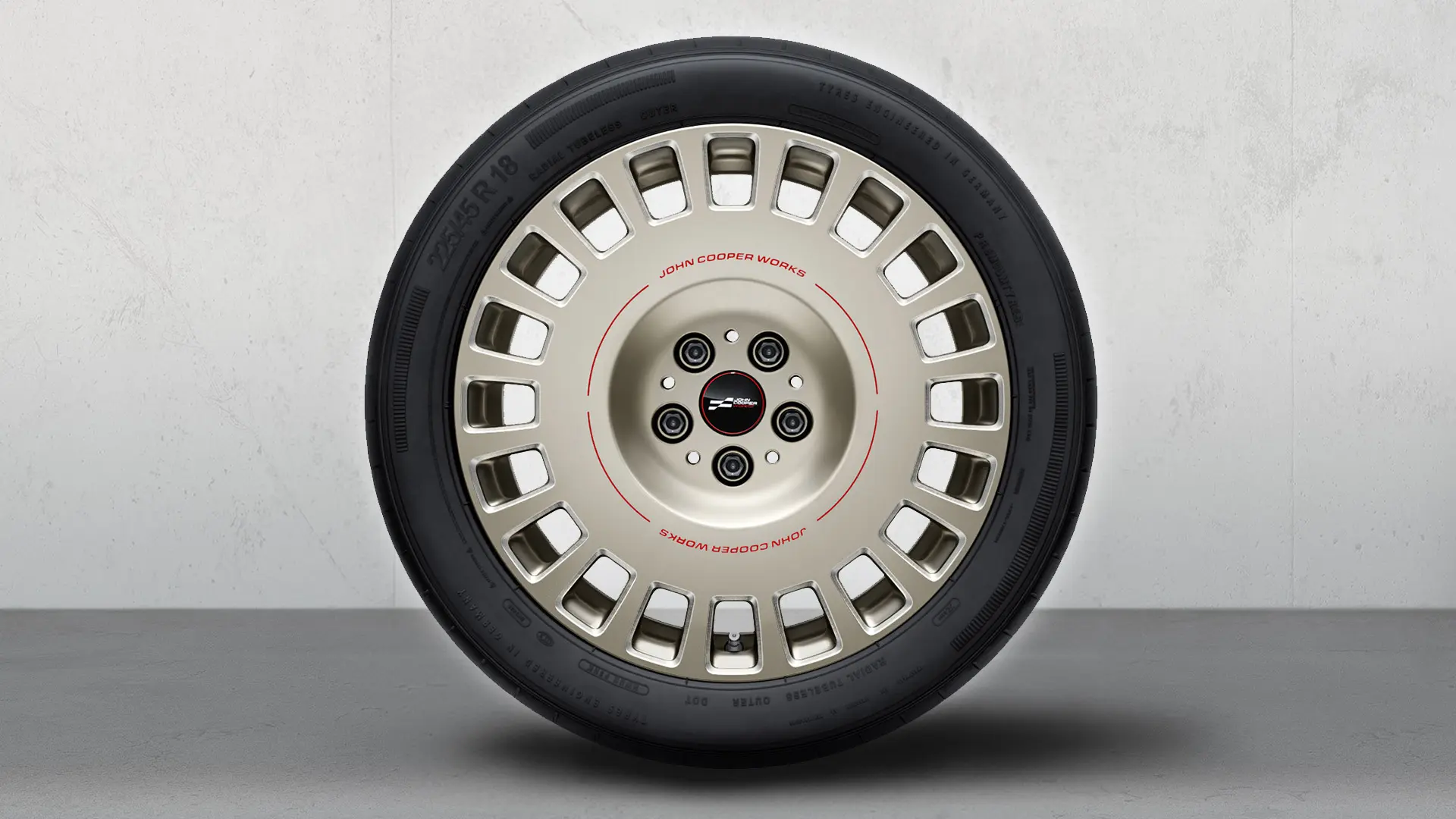 18" JCW Rallye Spoke 992 Bicolor lijevani aluminijski naplatci (Vibrant Silver, polirani), ljetni set kotača  