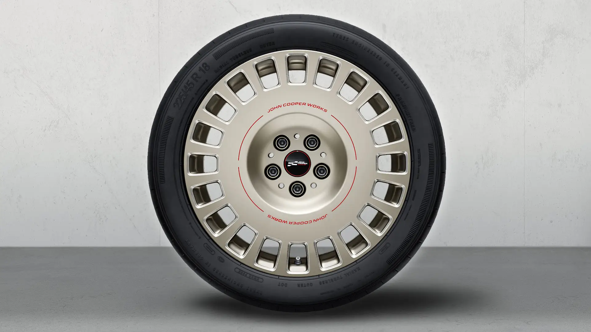 18" JCW Rallye Spoke 992 Bicolor lijevani aluminijski naplatci (Vibrant Silver, polirani), ljetni set kotača  