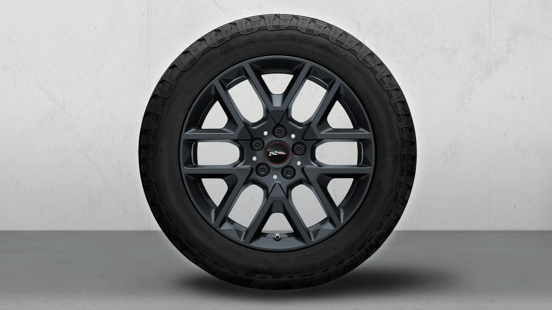 18" JCW Y-Spoke 945 lijevani aluminijski naplatak u boji Frozen Midnight Grey. 