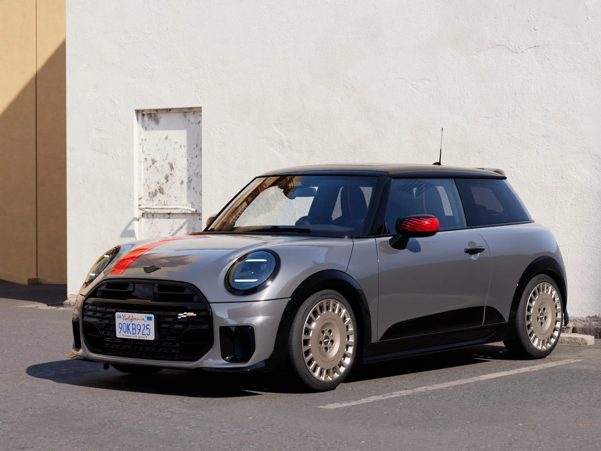 Bočni pogled na MINI Cooper