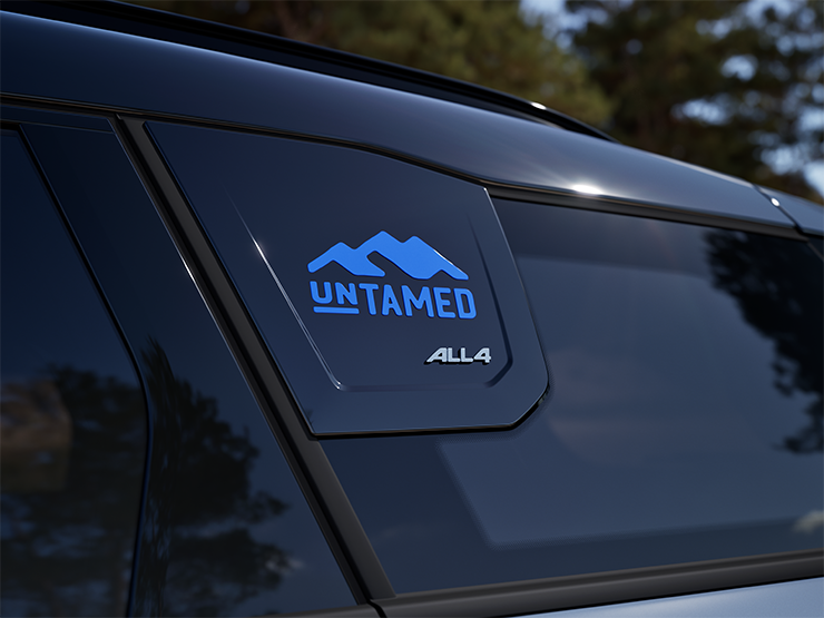 Prikaz C-stupa MINI Countryman Untamed Edition.