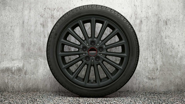 17" JCW multi spoke naplatak –  jet black mat – 505