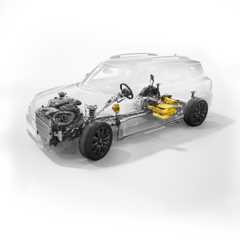 MINI Electric – motor – pogonski sklop i šasija