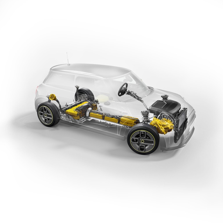 mini elektromobilnost – motor – pogonski sklop i šasija