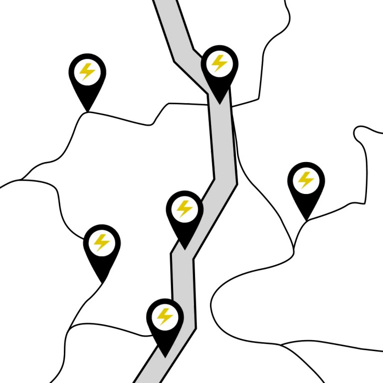 mini elektromobilnost – doseg – planiranje rute