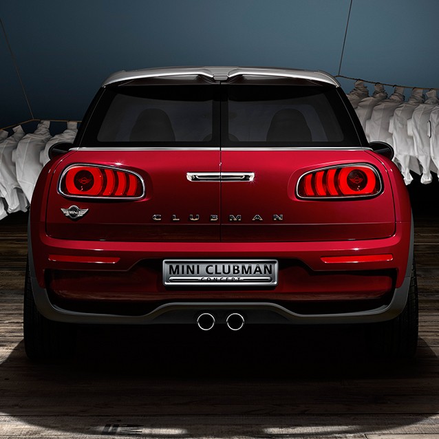 Dvokrilna vrata MINI_ja Clubman Concept