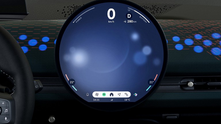 Potpuno električni MINI Aceman - digitalno iskustvo - način rada 07