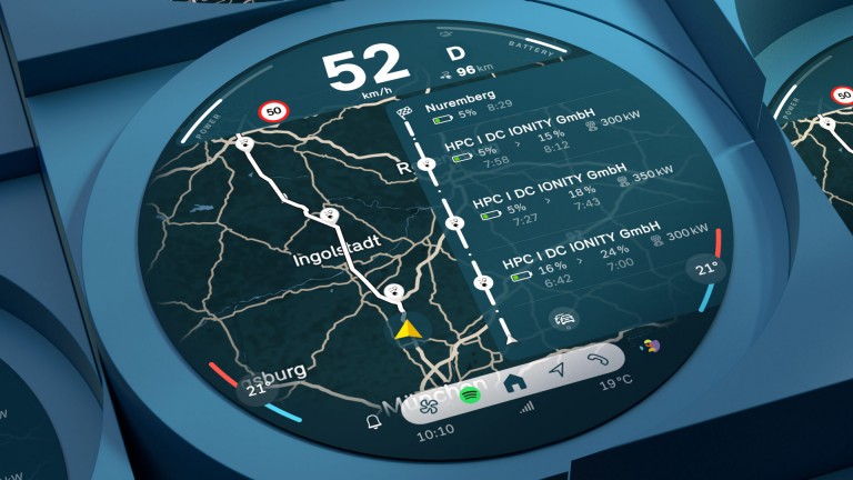 Potpuno električni MINI - digitalno iskustvo - navigacija