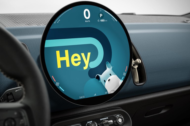 Potpuno električni MINI Countryman – mozaik - digitalno iskustvo
