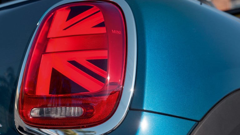 MINI Cabrio Sidewalk Edition - stražnja svjetla - Union Jack